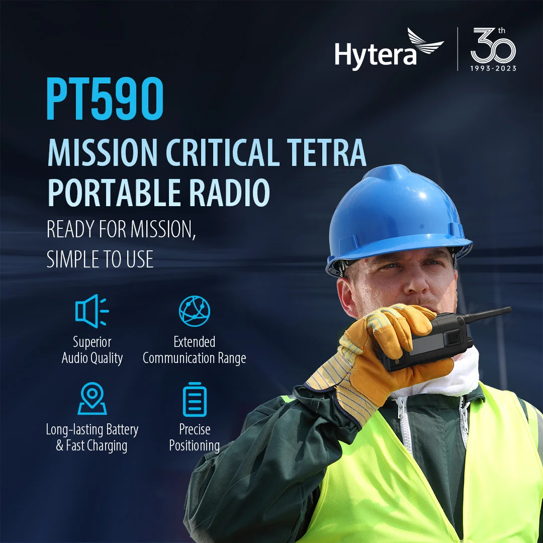 Hytera PT590 detail view